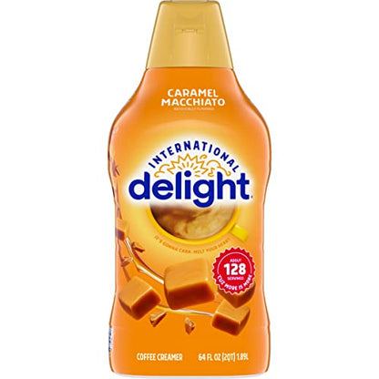 International Delight Coffee Creamer Singles, Sweet & Creamy, Shelf Stable Flavored Creamer, 24 Ct, 16 FL Oz, Pre-Portioned Creamers