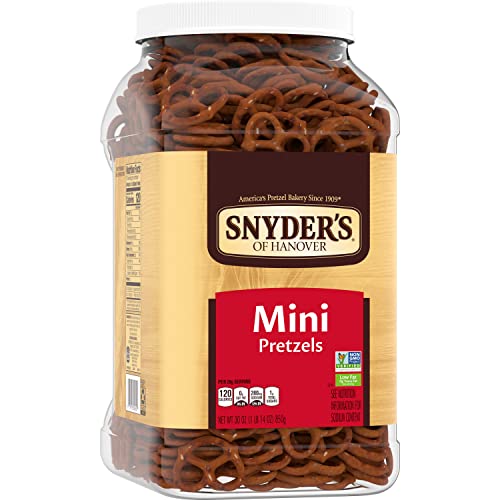 Snyder's of Hanover, Old Fashioned Pretzel Rods, 27 Oz Canister