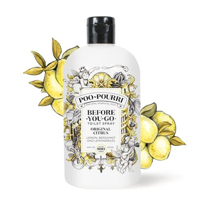 Poo-Pourri Before-You-Go Toilet Spray, Beach Bum, 1 Fl Oz Pocket Travel Size - Coconut, Orchid and Toasted Praline