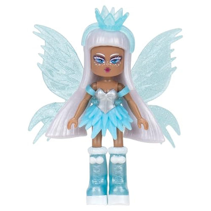 Royale High 3” Fire Fairy Fashion Doll - 1 Figure with 9 Fashion Accessories - Virtual Item Code Included - Series 1 - Ages 5+