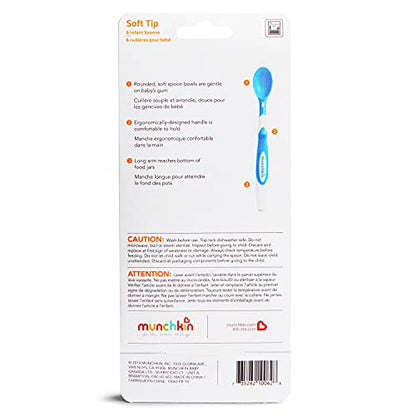 Munchkin® Soft Tip™ Baby Spoons, BPA Free, 12 Pack