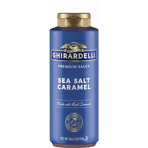 Ghirardelli Caramel Sauce Squeeze Bottle, 16 oz (Pack of 1)