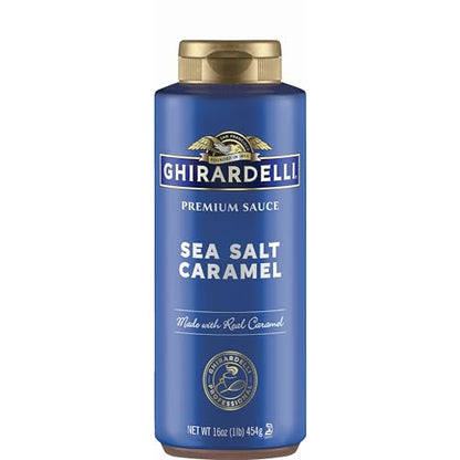 Ghirardelli Caramel Sauce Squeeze Bottle, 16 oz (Pack of 1)