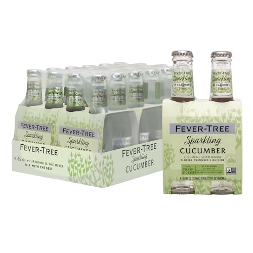 Fever-Tree Light Tonic Water Cans, 5.07 Fl Oz (Pack of 24), Lower in Calories, No Artificial Sweeteners, Flavorings or Preservatives (Packaging may vary)