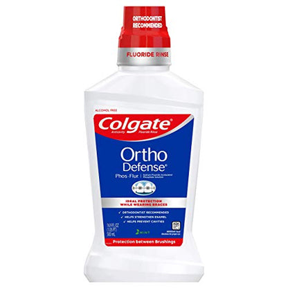 Colgate Peroxyl Antiseptic Mouthwash and Mouth Sore Rinse, 1.5% Hydrogen Peroxide, Mild Mint - 500ml, 16.9 Fluid Ounces