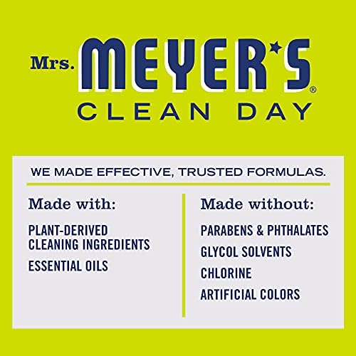 MRS. MEYER'S CLEAN DAY Multi-Surface Cleaner Concentrate, Use to Clean Floors, Tile, Counters, Lemon Verbena, 32 fl. oz