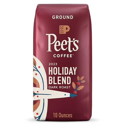 Peet's Coffee Major Dickason's Blend, Dark Roast Ground Coffee, 20 oz