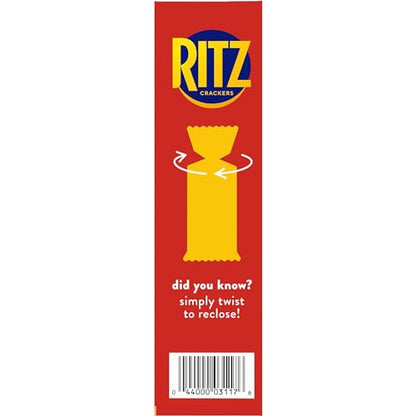 RITZ Original Crackers, 20 Snack Packs (6 Crackers Per Pack)