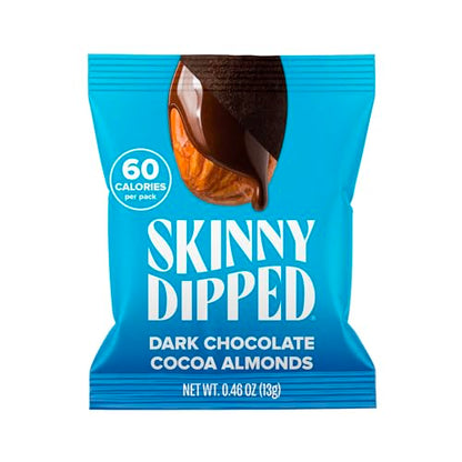 SkinnyDipped Snack Attack Minis Almond Variety Pack, Healthy Snack, Plant Protein, Gluten Free, 0.46 oz Mini Bags, Pack of 25