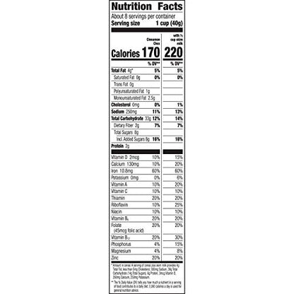 Chex AppleCinnamonBreakfast Cereal, Gluten Free, 12 oz