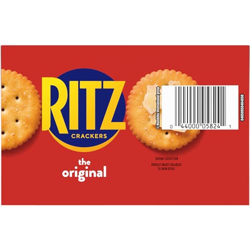 RITZ Original Crackers, 20 Snack Packs (6 Crackers Per Pack)