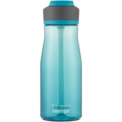 Contigo Ashland 2.0 Water Bottle with AUTOSPOUT Lid | Tritan Water Bottle, 24oz., 3 Pack, Juniper & Sake & Bubble Tea