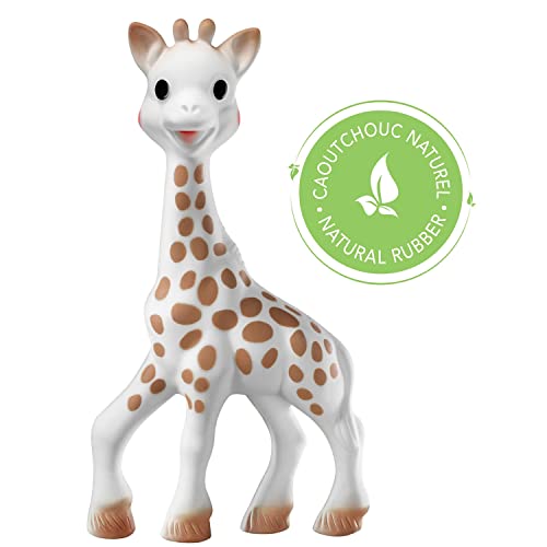 Sophie la girafe | Handcrafted for 60 Years in France | Natural Rubber | Designed for Teething Babies | Awaken All 5 Senses | Easy to Clean | Pack of 1