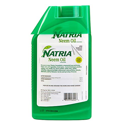 Natria 706250A Neem Oil Spray for Plants Pest Organic Disease Control, for Insects, 24-Ounce, Ready-to-Use