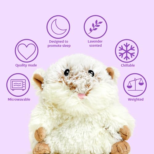 Warmies Sloth Heatable and Coolable Weighted Stuffed Animal Plush