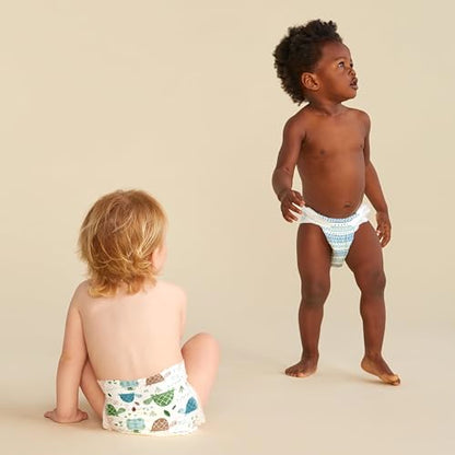 The Honest Company Clean Conscious Diapers | Plant-Based, Sustainable | Above It All + Pandas | Club Box, Size Newborn, 72 Count