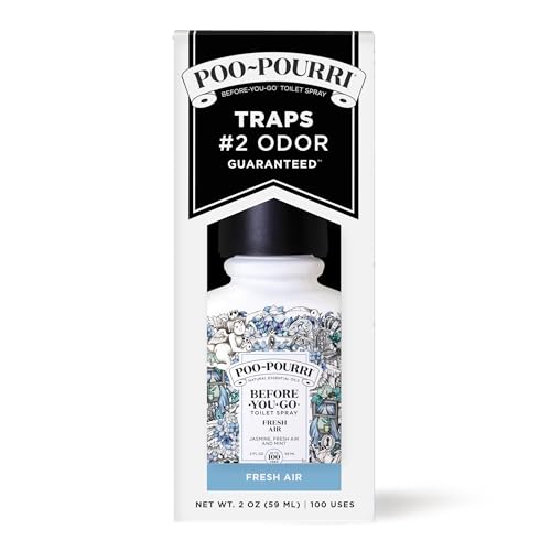 Poo-Pourri Before-You-Go Toilet Spray, Beach Bum, 1 Fl Oz Pocket Travel Size - Coconut, Orchid and Toasted Praline