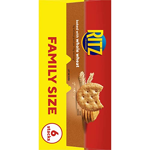 RITZ Original Crackers, 20 Snack Packs (6 Crackers Per Pack)