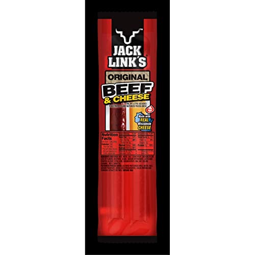 Jack Link's Beef Jerky 5 Count Multipack, Original, 5, 0.625 oz. Bags - Flavorful Meat Snack for Lunches, Ready to Eat - 7g of Protein, Made with 100% Beef - No Added MSG** or Nitrates/Nitrites