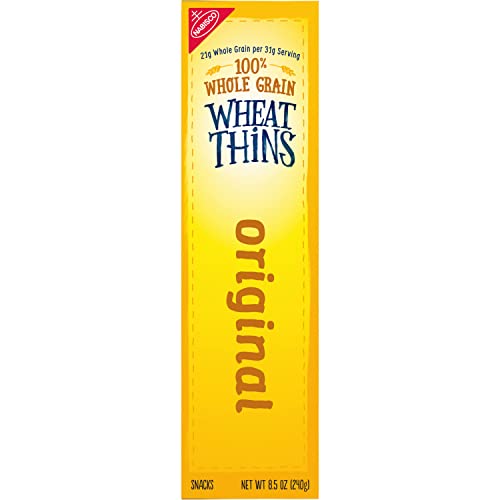 Wheat Thins Original Whole Grain Wheat Crackers, Party Size, 20 oz Box