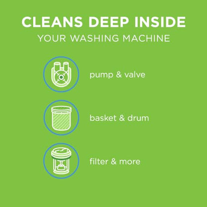 Affresh Washing Machine Cleaner, Cleans Front Load and Top Load Washers, Including HE, 6 Tablets