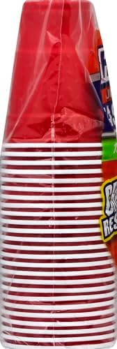 Hefty Party On Disposable Plastic Cups, Red, 18 Ounce, 50 Count