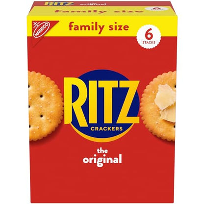 RITZ Original Crackers, 20 Snack Packs (6 Crackers Per Pack)