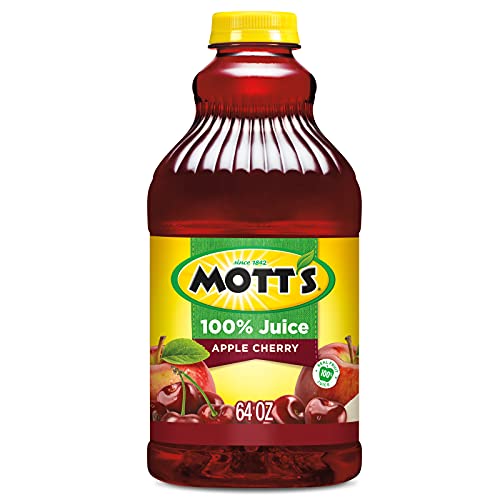 Mott's 100% Original Apple Juice, 8 Fl Oz Bottles, 24 Count (4 Packs Of 6), 2 Servings Of Fruit, 100% Fruit Juice, Gluten-free, Caffeine-free, Kosher, Contains No Artificial Colors Or Sweeteners