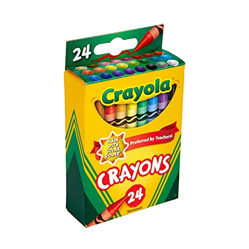 Crayola(R) Assorted Color Crayon Set, 24-Count Box