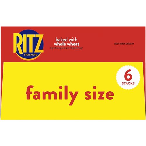 RITZ Original Crackers, 20 Snack Packs (6 Crackers Per Pack)