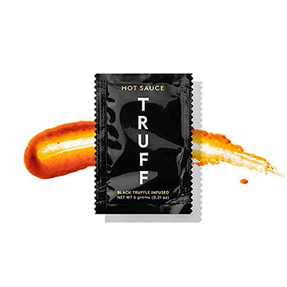 TRUFF Original Black Truffle Hot Sauce, Gourmet Hot Sauce with Ripe Chili Peppers, Black Truffle Oil, Agave Nectar, Unique Flavor Experience in a Bottle, 6 oz.