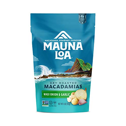 Mauna Loa Premium Hawaiian Roasted Macadamia Nuts, Sea Salt Flavor, 8 Oz