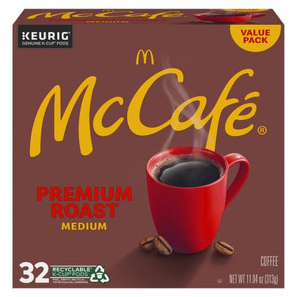 McCafe Premium Medium Roast K-Cup Coffee Pods (32 Pods)