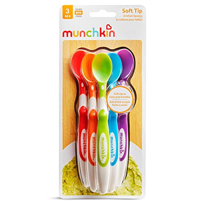 Munchkin® Soft Tip™ Baby Spoons, BPA Free, 12 Pack