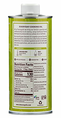 La Tourangelle, Toasted Sesame Oil, Great for Cooking, Add to Noodles, Stir-Fry, Vegetables, Vinaigrettes, and Marinades, 16.9 Fl Oz