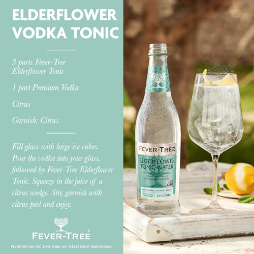 Fever-Tree Light Tonic Water Cans, 5.07 Fl Oz (Pack of 24), Lower in Calories, No Artificial Sweeteners, Flavorings or Preservatives (Packaging may vary)