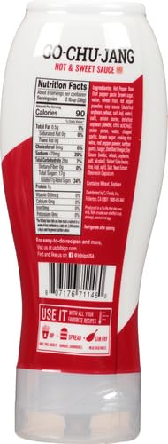 bibigo - Gochujang Sauce, Hot and Sweet Flavor, Perfectly Blended Flavors, Pantry and Party Must-Have, 11.5-oz