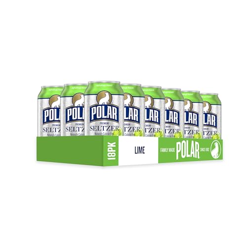 Polar Seltzer Water Original, 12 fl oz cans, 18 pack