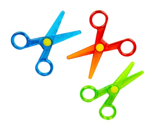 Crayola My First Safety Scissors, Toddler Art Supplies, 3ct