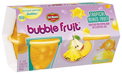 Del Monte Bubble Fruit Snacks, Variety Pack, 3.5 Oz