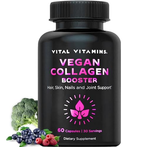 Vital Vitamins Collagen for Women & Men - Type I, II, III, V, X Multi Collagen Pills - Grass Fed, Non-GMO - 150 Capsules