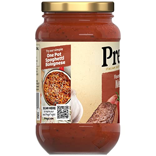 Prego Chunky Tomato with Garlic and Onion Pasta Sauce, 24 Oz Jar