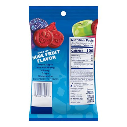 JOLLY RANCHER Gummies Sours Assorted Fruit Flavored Candy Bag, 6.5 oz