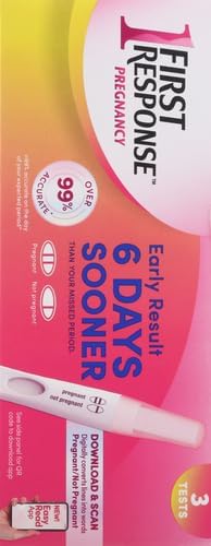 First Response Early Result Pregnancy Test, 3 Count(Pack of 1)(Packaging & Test Design May Vary)