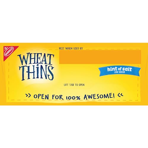 Wheat Thins Original Whole Grain Wheat Crackers, Party Size, 20 oz Box