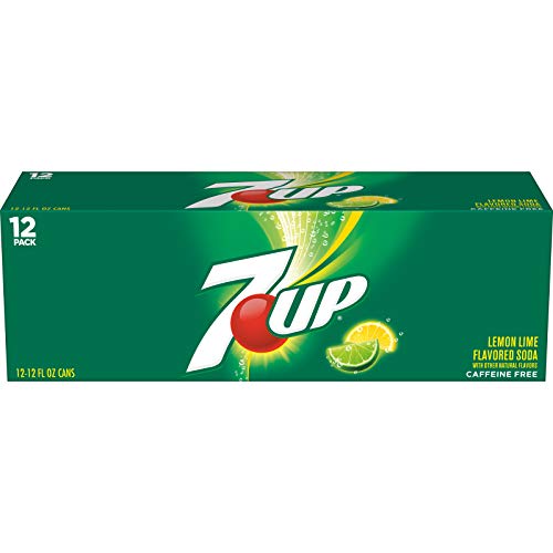 7UP Zero Sugar Lemon Lime Soda, 12 fl oz cans (Pack of 12)