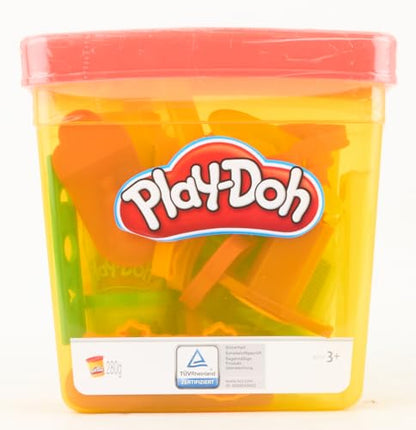 Play-Doh Fun Tub Playset, Starter Set for Kids with Storage, 18 Tools, 5 Non-Toxic Colors, Preschool Toys, Ages 3+ (Amazon Exclusive)