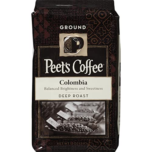 Peet's Coffee Major Dickason's Blend, Dark Roast Ground Coffee, 20 oz