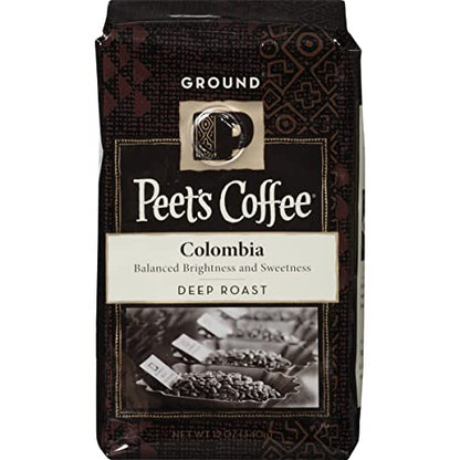 Peet's Coffee Major Dickason's Blend, Dark Roast Ground Coffee, 20 oz