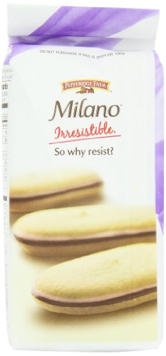 Pepperidge Farm Milano Milk Chocolate Cookies, 6 OZ Bag (15 Cookies)